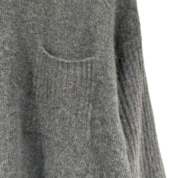 Vintage 80's 90's Women's Crew Neck Sweater Medium Lambs Wool Angora Minimal - Picture 4 of 11